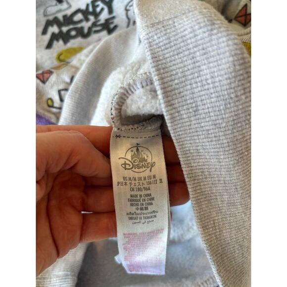 Disney Artist Series Mickey Mouse Hoodie Sweatshirt - Picture 8 of 8